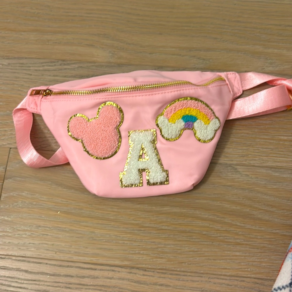 Pink Disney belt bag